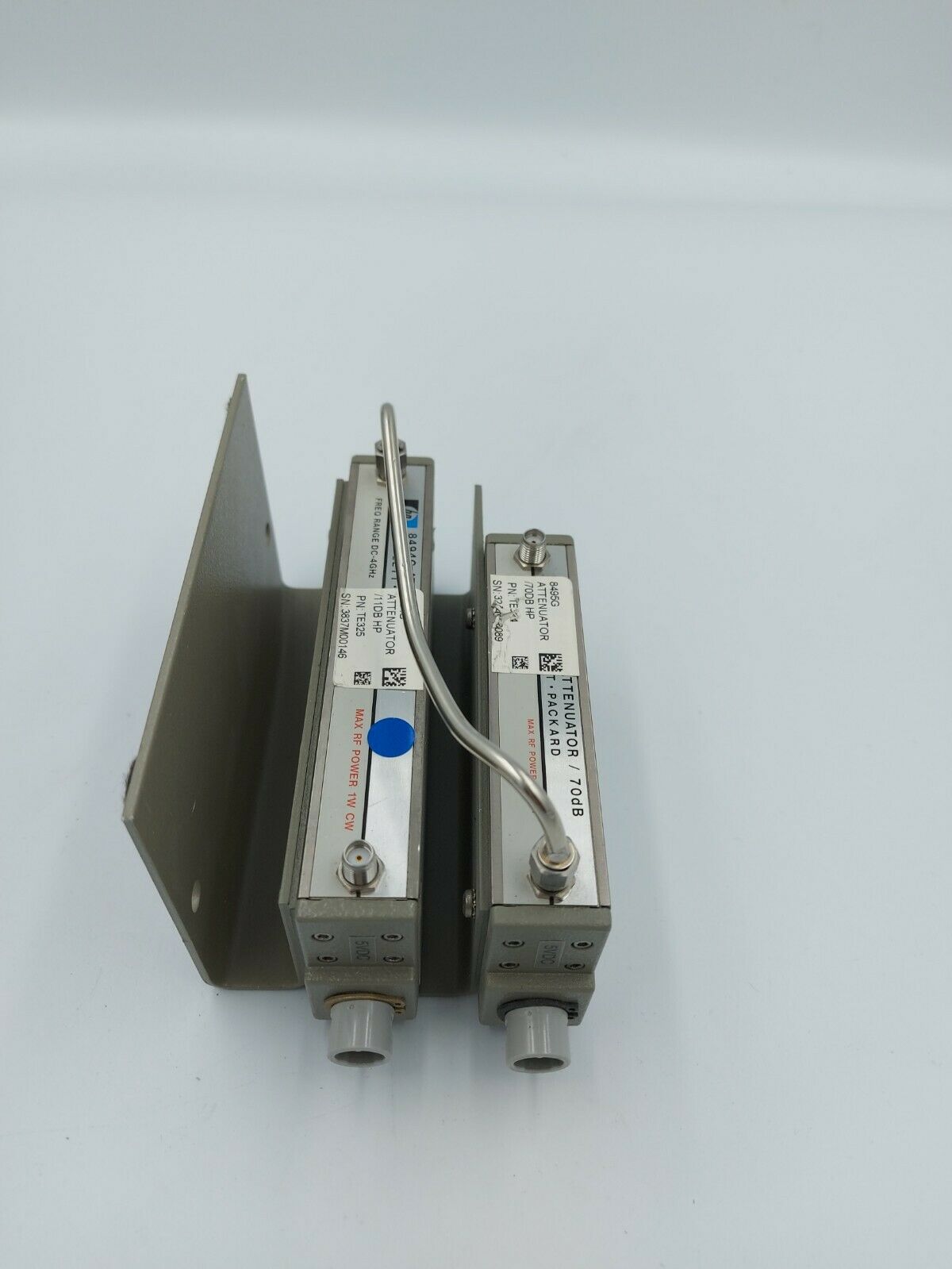Hp 8495g+8494g Dc-4ghz  Programmable Step Attenuator