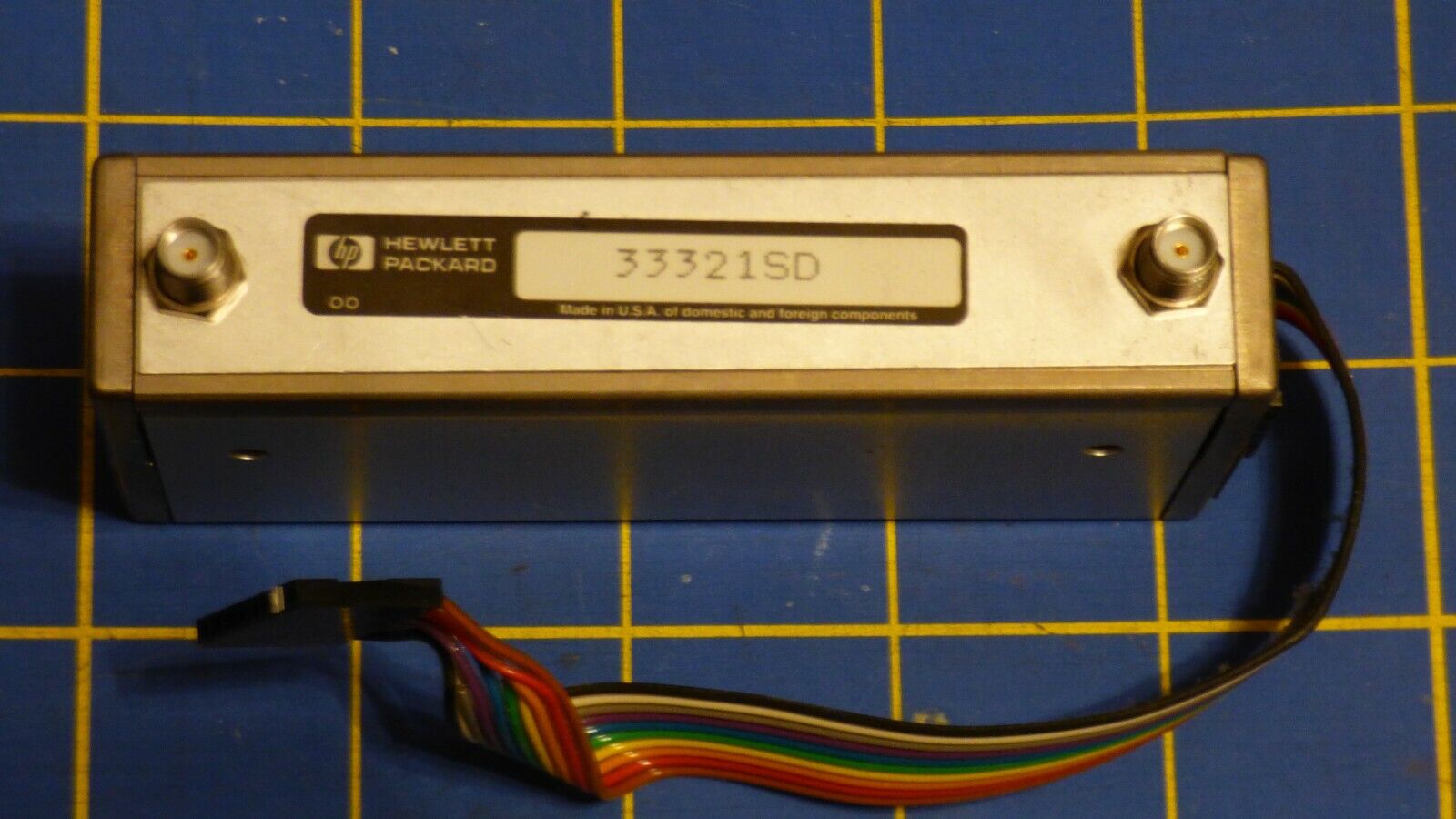Hp 33321sd  Dc To 4 Ghz, 0-75 Db, Sma  Programmable Step Attenuator